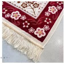 تصویر 3 از سجاده مخمل گل برجسته با تنوع و رنگ بندی بالا